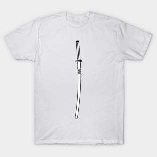 katana (white) T-Shirt